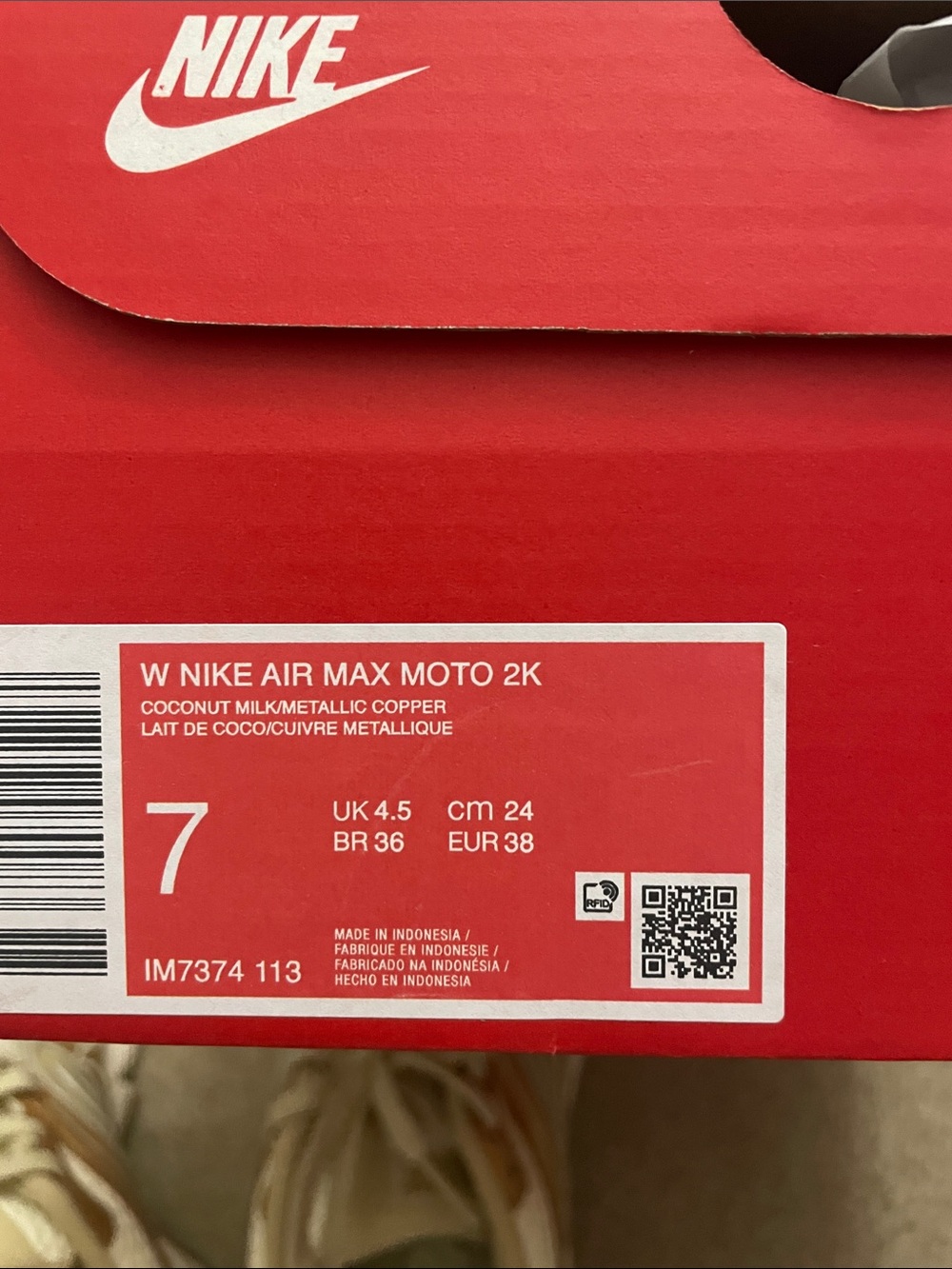 Women's Nike Air Max Moto 2K Casual Women's Shoes Size 7 NEW NWT - Picture 6 of 10